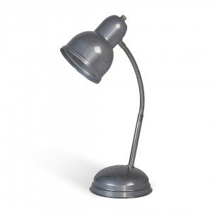 Lámpara Destello | Flexible Grande Plateado - VFGr - Velador